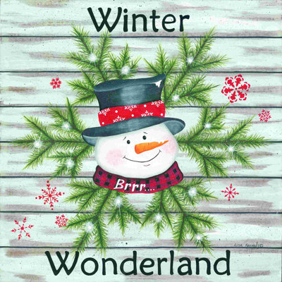 Flocon de neige d'hiver