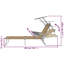 Ronnie 189cm Long Reclining Single Chaise-88632217
