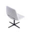 Chaise longue pivotante en polyester 29 po Kudrete