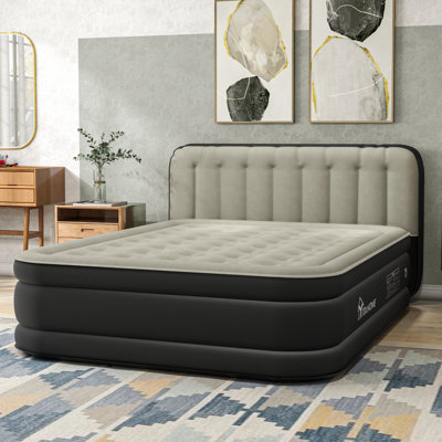 Queen Air Mattress With Air Headboard