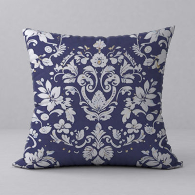 Abstract Reversible Throw Pillow