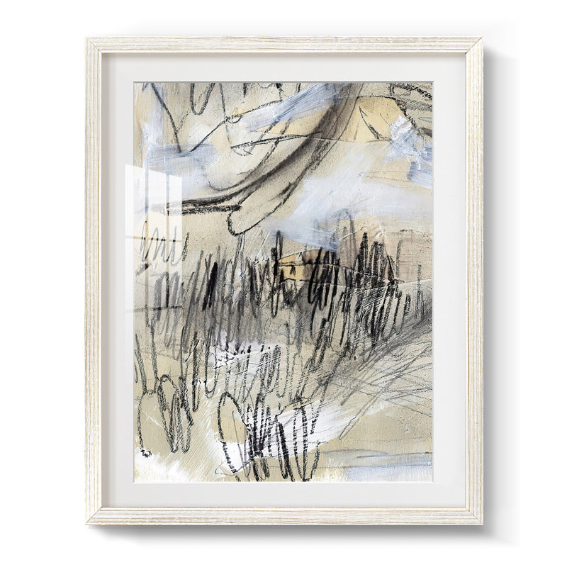 MaskedNotesIIIPremiumGalleryWrappedCanvas-Framed Print, 19.5" H x 16.5" W, White