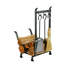 Handcrafted Fireplace Steel Log Carrier with Tool