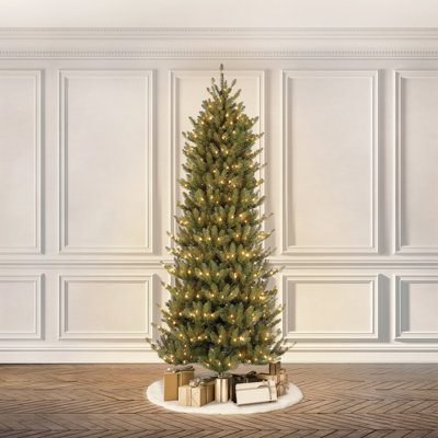 90' Lighted Fir Christmas Tree