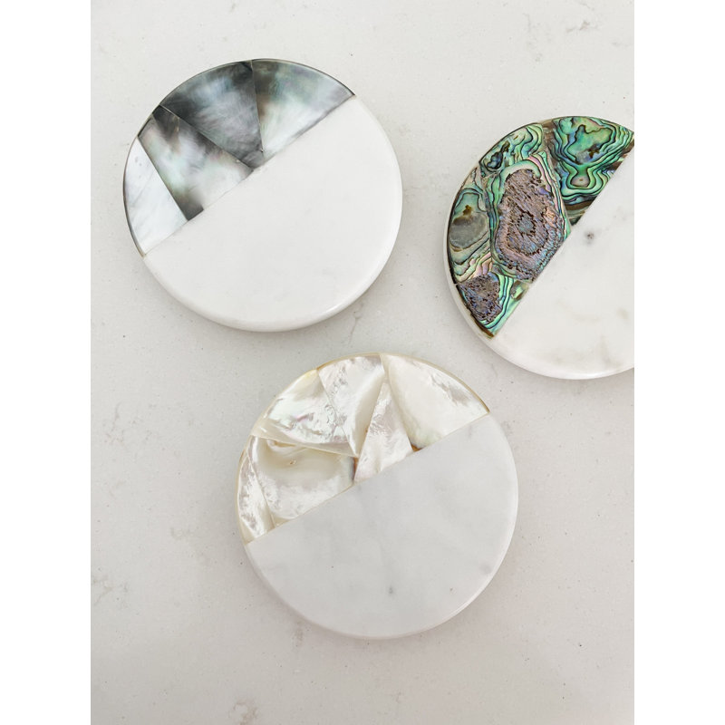 Mother of Pearl Candle Jar