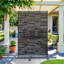 183cm H Freestanding Metal Room Divider Decorative Privacy Screen Garden Lattice Panel Trellis for Patio, Balcony, Backyard, Pool, Indoor Room-132790245-132790246