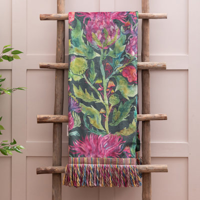 Fairytale Bristles Hand Woven Throw Blanket