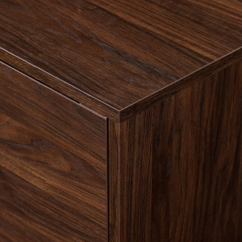 Modern Minimalist Open-Shelf TV Stand With Adjustable Storage And Cord Management For Large Tvs