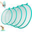 Paquet de 4 couvercles de bols en silicone 4 tailles de couvercles réutilisables en silicone pour le rangement des aliments