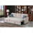 82" Width Sectional with storage chaise and cupholder armrest-1169296933