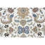 Tapis ivoire / brun noué à la main de haute qualité-72022546
