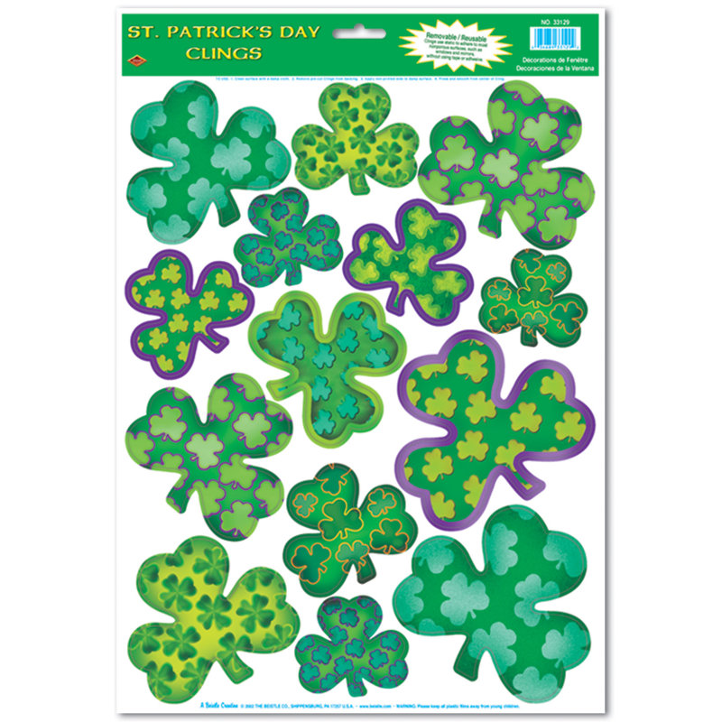 Ensemble d’ambiance trèfle d’ambiance irlandaise 14 pièces