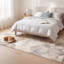 Tapis moderne en agate, effet aquarelle abstrait bleu-gris-beige, lavable en machine, antidérapant, à poils courts, pour l'intérieur et l'extérieur, adapté aux animaux domestiques, idéal pour le salon, la chambre, la salle à manger, l'entrée, le couloir ou le bureau.-754535409