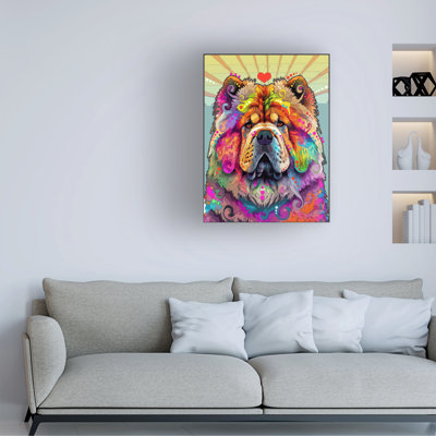 Bolog Dean Russo Chow Chow Canvas Art