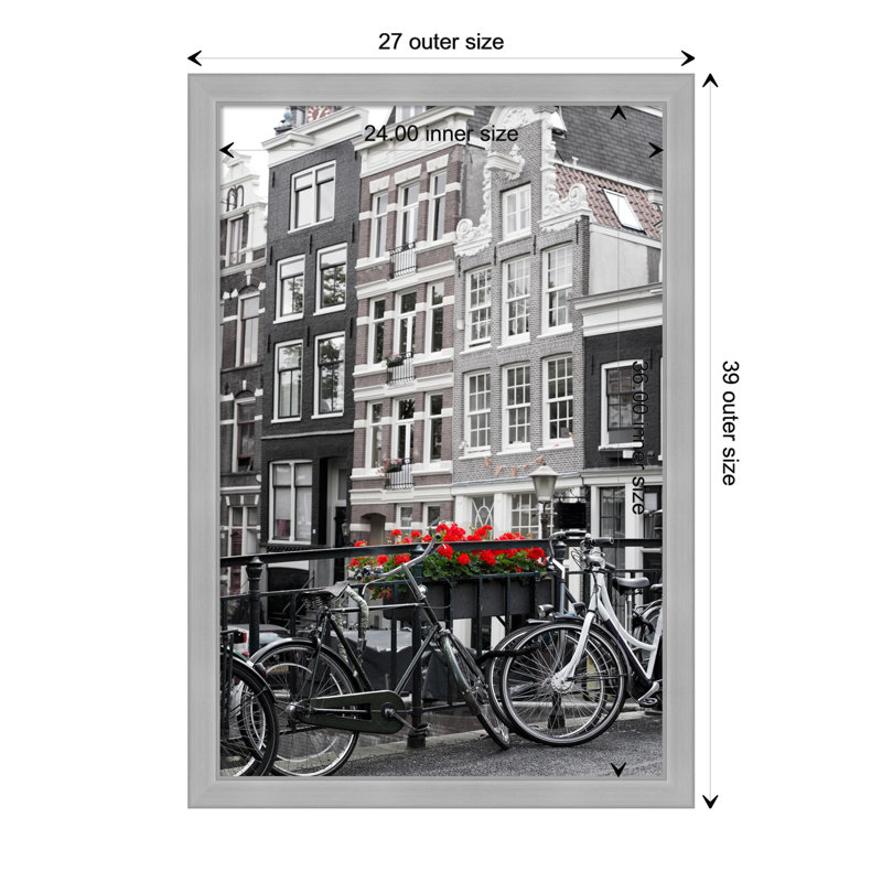 Cadre pour photo simple Rouseville, 24 po x 36 po