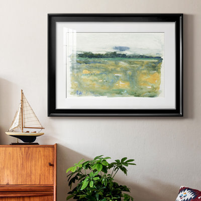 «Flowing Landscape II» - peinture encadrée