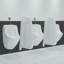 Jaimes Wall-Mounted Urinal Privacy Screen