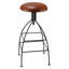 Tabouret de bar pivotant à hauteur ajustable Catharine