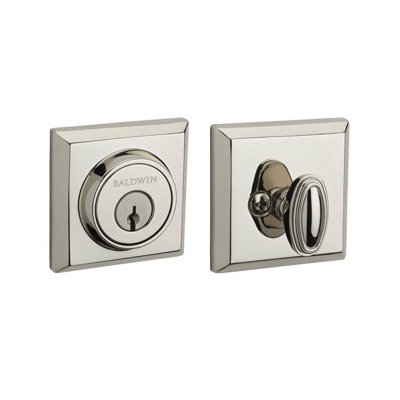Traditional Square Single Cylinder Deadbolt