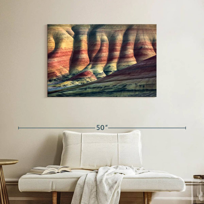 Alvord Painted Hills, H 26 po x l 39 po