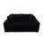 Nerissa 102.4" Corduroy Modular Cloud Couch Comfy Sofa with Square Armrests-320472423