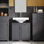 Gershwin 60Cm W x 60Cm H x 30Cm D Free-Standing Back to Wall Toilet Unit-1037284636