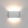 Adrastus Ceramic LED Flush Mounted Sconce