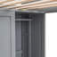 Lit mezzanine simple, bois robuste et espace de rangement robuste et robuste-143812210