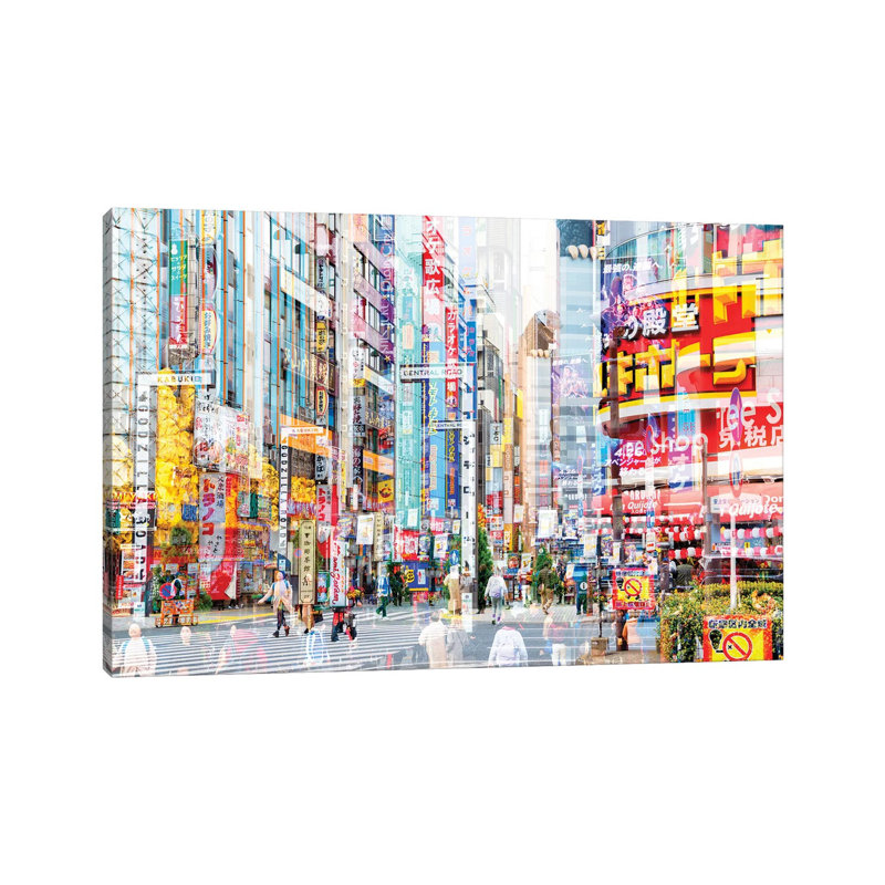 Godzilla by Philippe Hugonnard - Wrapped Canvas Gallery-Wrapped Canvas Giclée, 20.32 cm H x 30.48 cm W