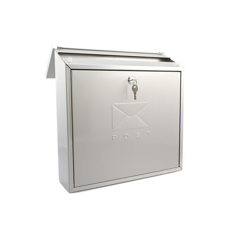 BURG-WÄCHTER Contemporary Wall Mounted Reverse Mounting Galvanised ...