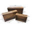 Glassman Solid Wood Tray - Set of 3-775942138-775942139