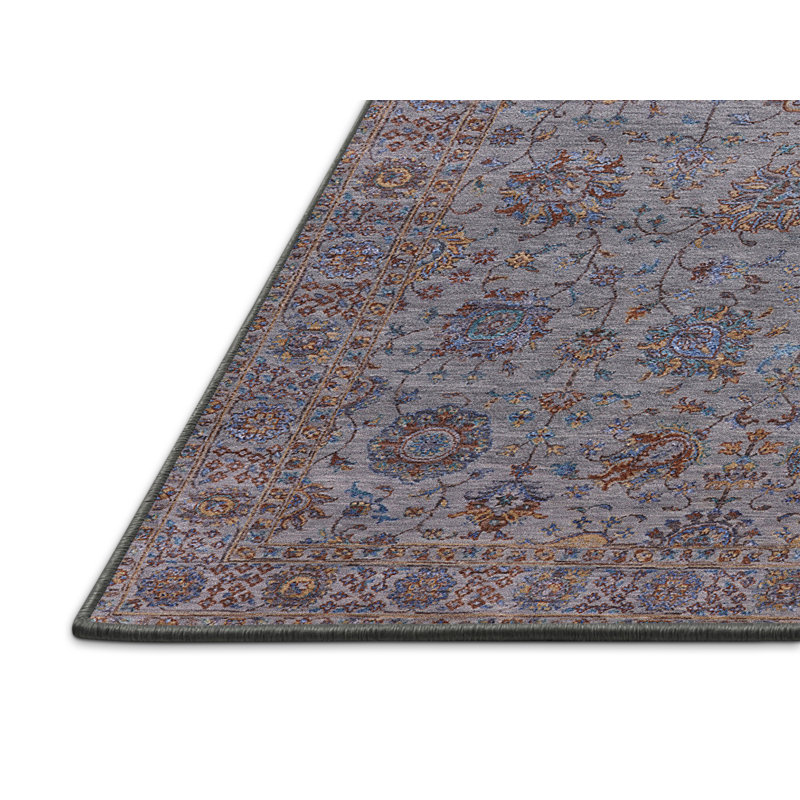Tapis oriental brun clair Anania, Rectangle 7 pi x 10 pi
