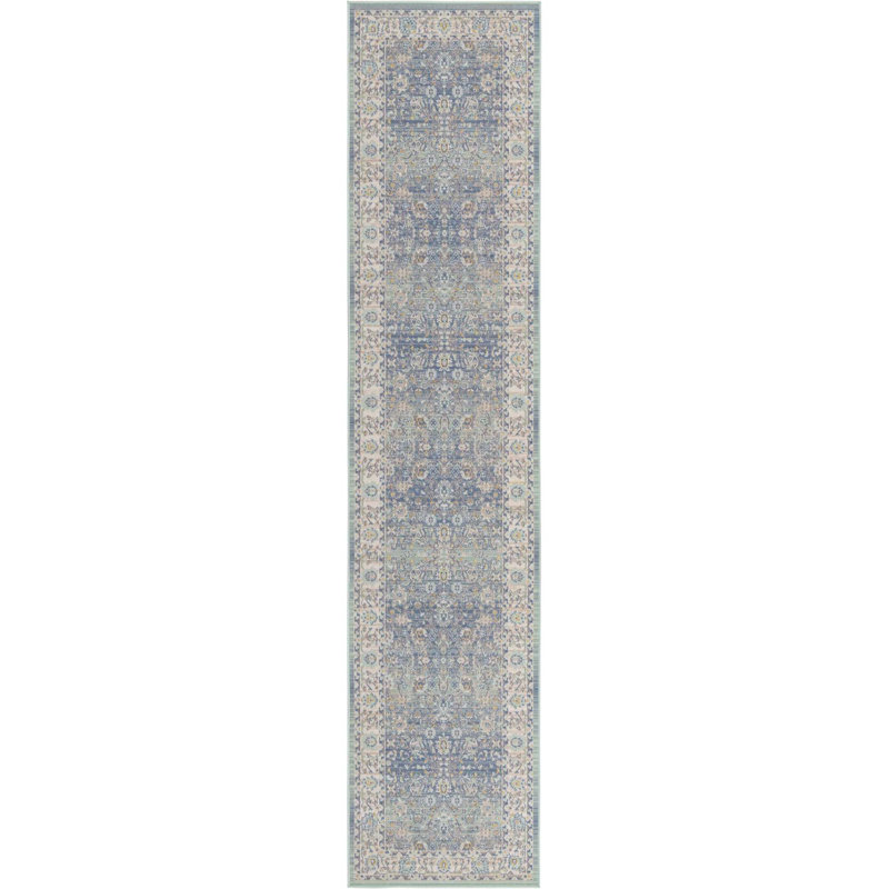 Hillen Oriental Indoor Rug, Runner 2'7" x 12'