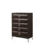 Commode finition merlot foncé