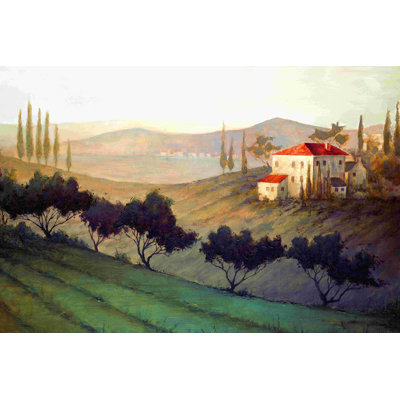 " Venetian Hillside " Painting Print