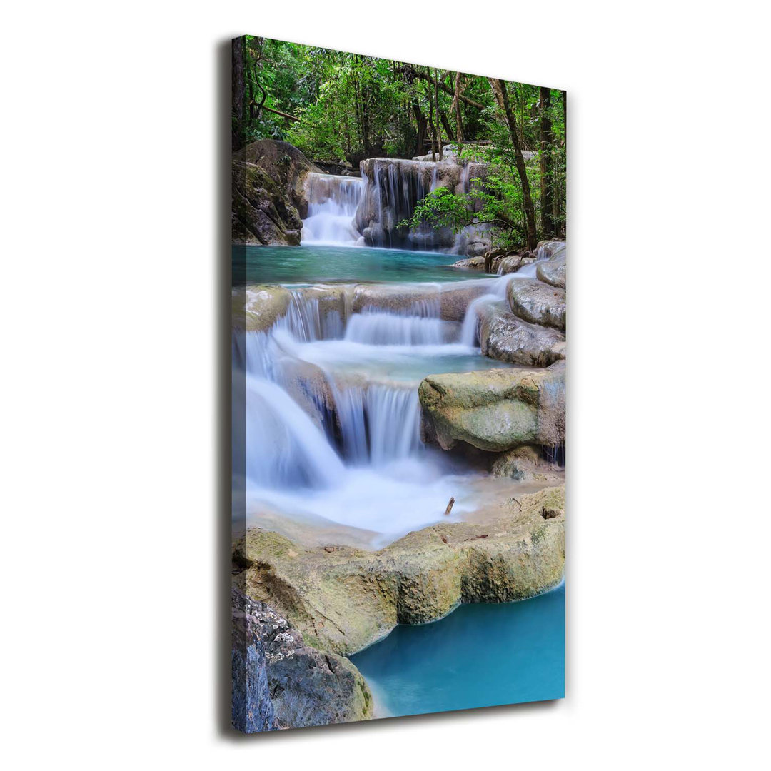 Wasserfall Thailand - Kunstdrucke auf Leinwand