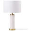 Lampe de table USB en métal Colrain