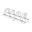 Steel Freestanding Multi-Use Bike Rack