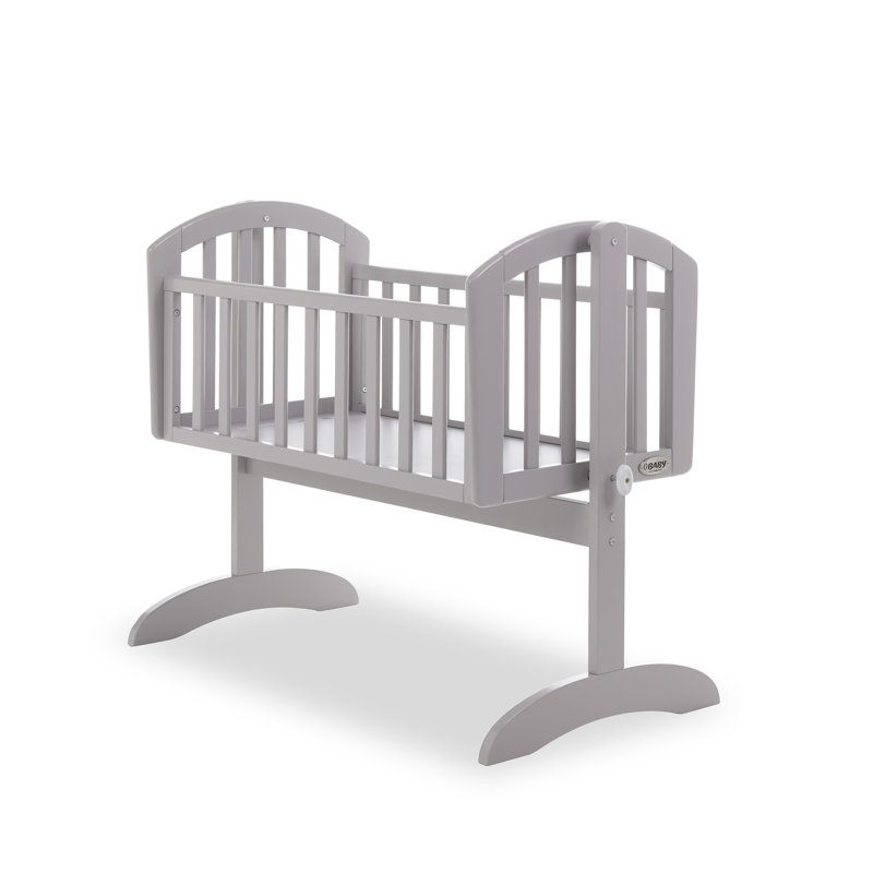 Sophie Rocking Crib, Warm Grey