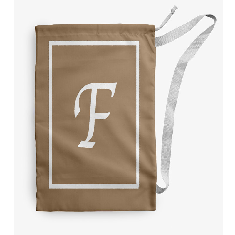 Sac à linge Monogram, Moyen (H 36 po x l 28 po), Brun