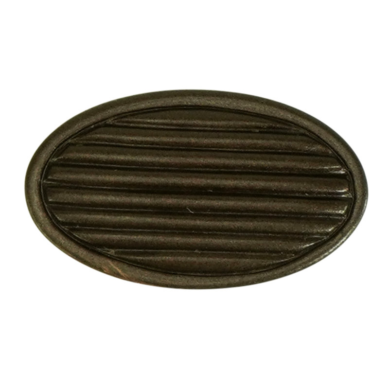 Oxford knob; Antique Brass finish, Bronze