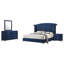 Ensemble de chambre à coucher 4 pièces Giya-114566294-114566293