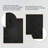 Metal Rectangular Picture Frame - Set of 7 with Mat-50103464