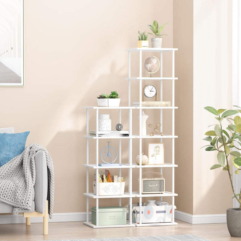 Range-chaussures vertical haut vertical - Support de rangement pour chaussures 12 niveaux