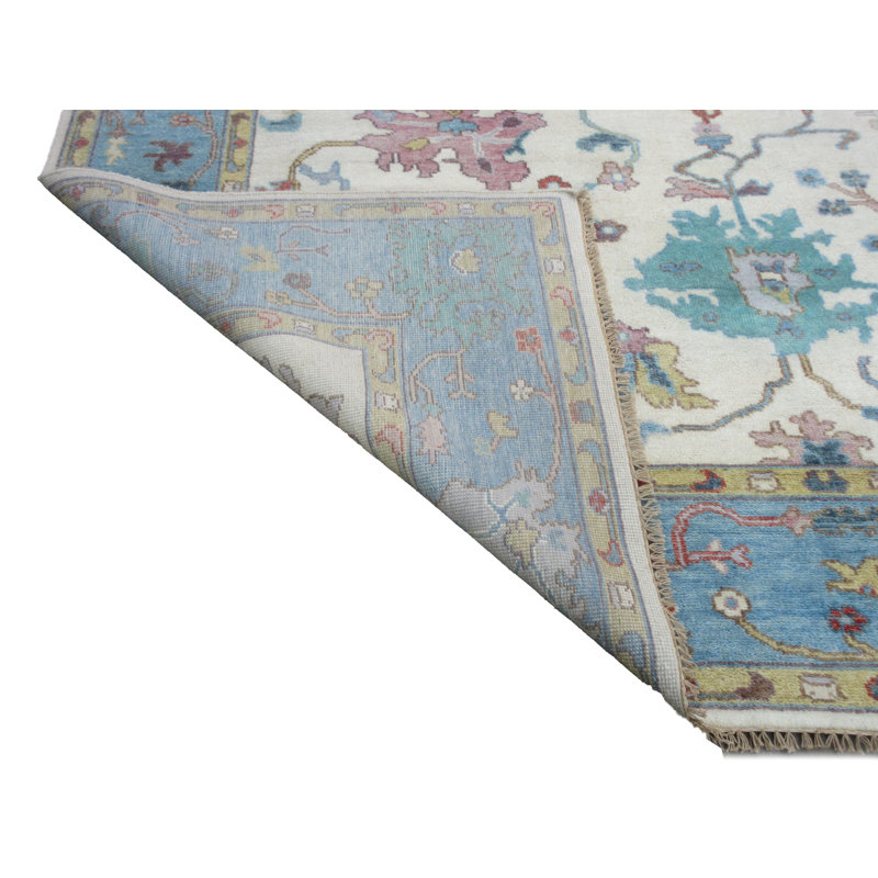 Tapis ivoire 9 x 12 Oushak