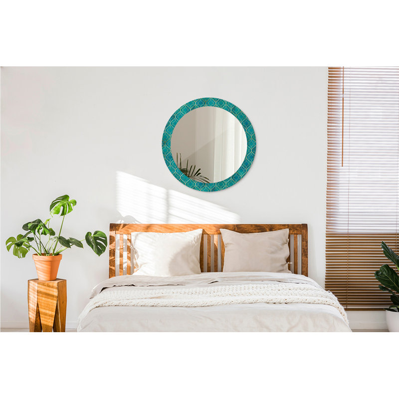 Huldar Glass Flat Wall Mirror