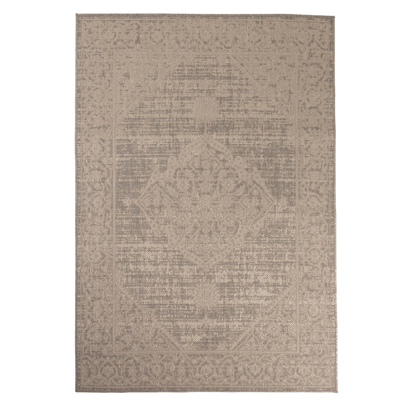 Jackman Oriental Indoor / Outdoor Rug, Rectangle 5'3" x 7'6"