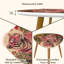 Ensemble de 2 tables basses gigognes Triangle