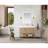 Alistair 42'' Single Bathroom Vanity with Engineered Stone Top-349084208-309169348