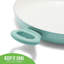 Poêle gril en céramique antiadhésive de 11 po avec 2 poignées et couvercle GreenLife Soft Grip-79421547